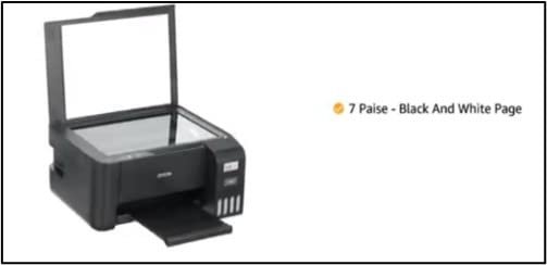 Epson EcoTank L3211 All-in-One Ink Tank Printer (Black) - Image 2