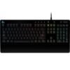 Logitech G G213 Prodigy USB Gaming Keyboard with LIGHTSYNC RGB Backlit Keys, Spill-Resistant, Customizable Keys, Dedicated Multi-Media Keys (Black)