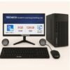 TECNICO Student Learning Desktop Set, 20" HD All-in-One Computer, Core i3 2nd Gen, 8 GB DDR3 RAM, 128 GB SSD, 20" LED Monitor, Keyboard & Mouse,Speaker, WiFi, 2 Years Warranty