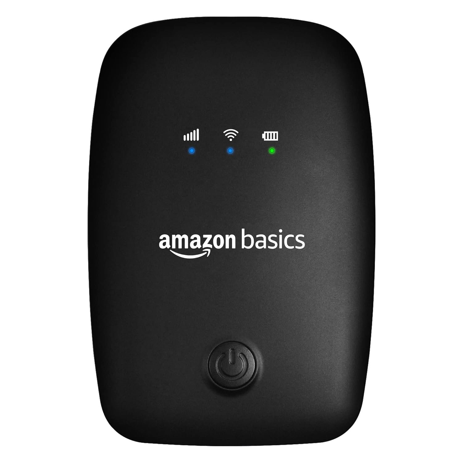 Amazon Basics 4G LTE Wireless Dongle with All SIM Support, Plug & Play USB Data Card with Type-C Connector, 150Mbps WiFi Hotspot, 2100mAh Battery, SIM Adapter Included – Black