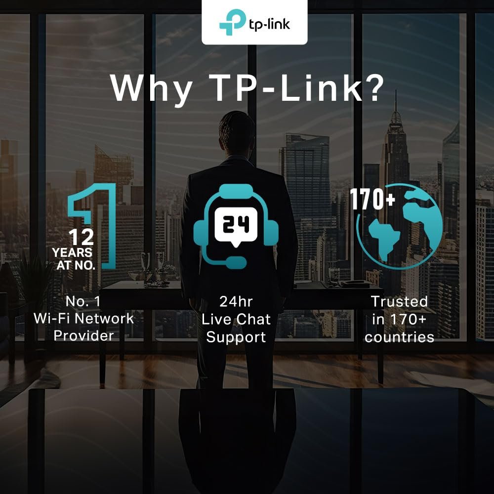 TP-LINK WiFi Dongle 300 Mbps Mini Wireless Network USB Wi-Fi Adapter for PC Desktop Laptop(Supports Windows 11/10/8.1/8/7/XP, Mac OS 10.9-10.15 and Linux, WPS, Soft AP Mode, USB 2.0) (TL-WN823N),Black - Image 2