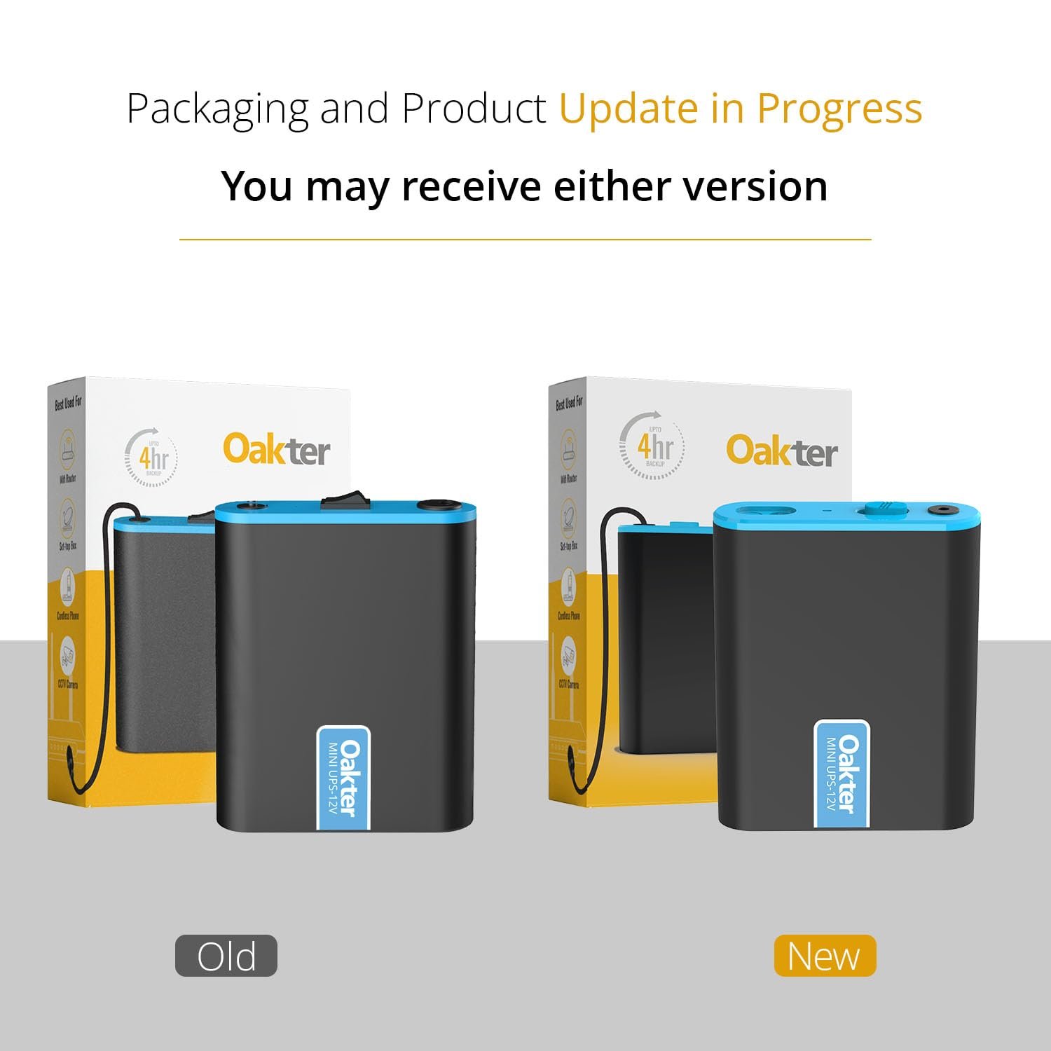 Oakter Mini UPS for 12V WiFi Router Broadband Modem | Backup Upto 4 Hours | WiFi UPS Power Backup During Power Cuts | UPS Broadband Modem | Current Surge & Deep Discharge Protection - Image 9