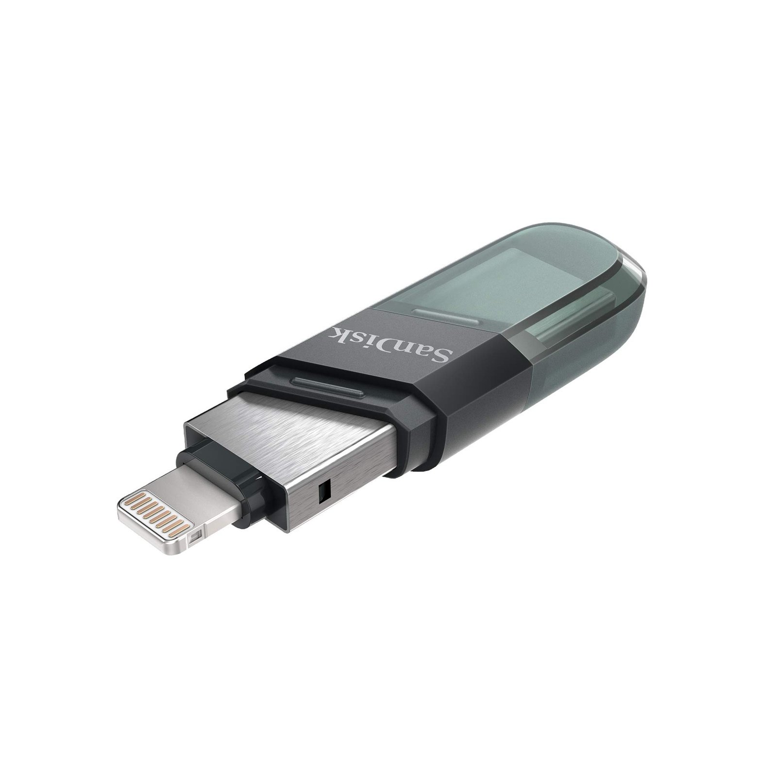 SanDisk iXpand USB 3.0 Flash Drive Flip 128GB for iOS and Windows, Metalic - Image 4