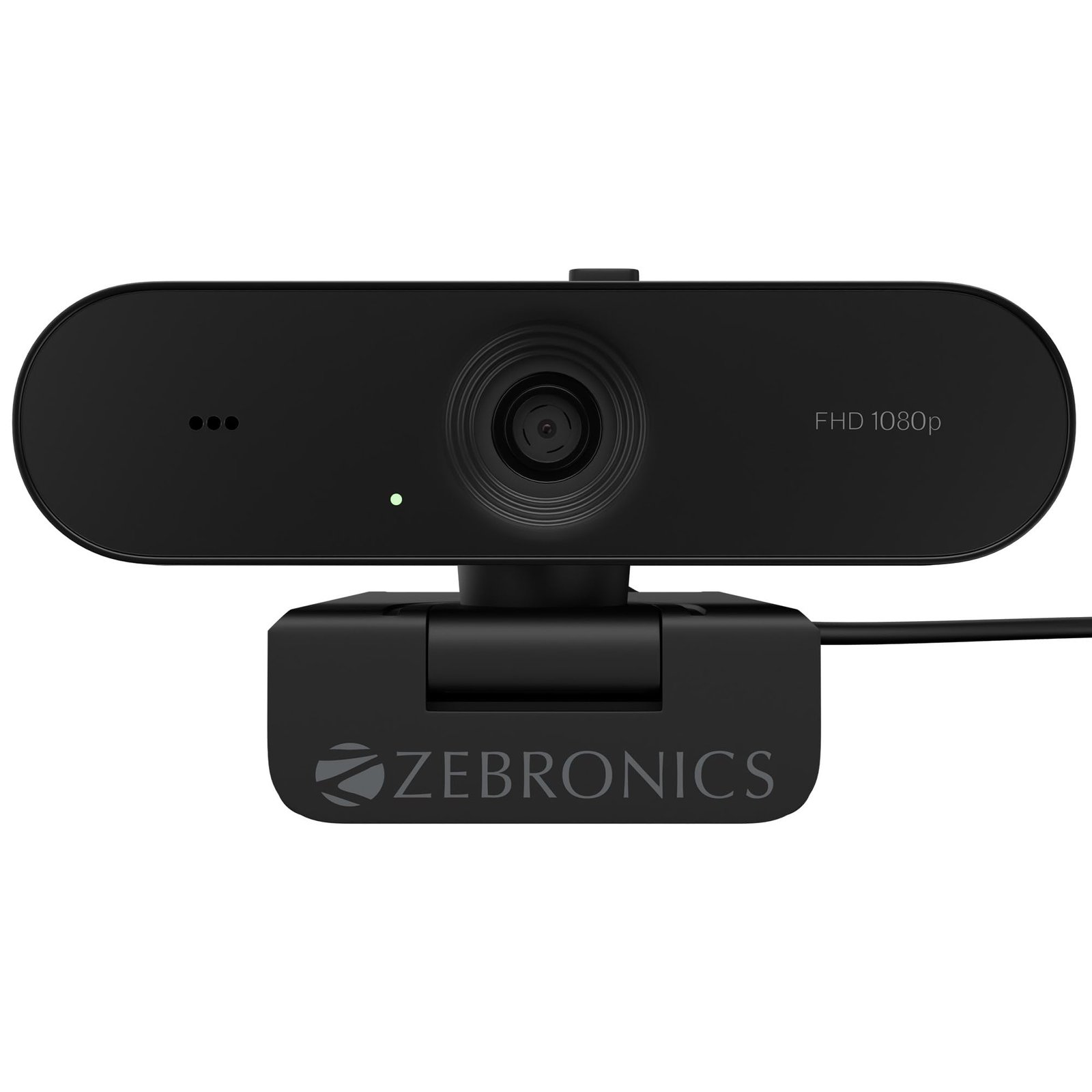 Zebronics FHD USB Webcam, 30FPS, 2P2G Lens, 2.0MP CMOS Sensor, Auto-White Balance, Auto-Exposure, Privacy Shutter, Built-in Mic, for Teams, FaceTime, PC/Laptop (Live Pro) - Image 5