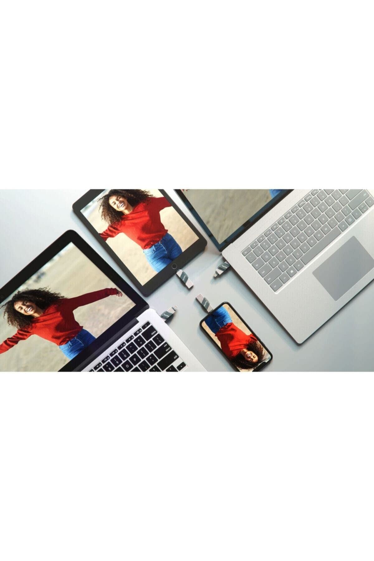 SanDisk iXpand USB 3.0 Flash Drive Flip 128GB for iOS and Windows, Metalic - Image 8