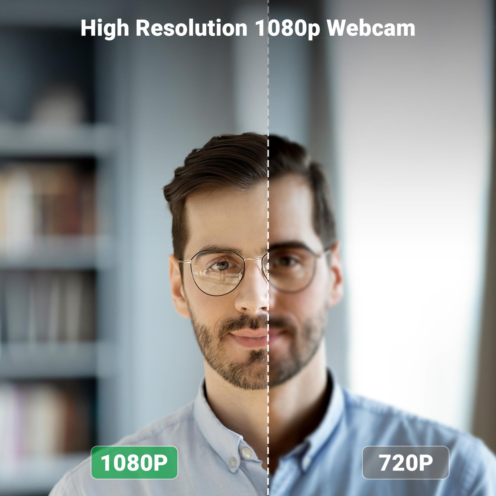 Zebronics FHD USB Webcam, 30FPS, 2P2G Lens, 2.0MP CMOS Sensor, Auto-White Balance, Auto-Exposure, Privacy Shutter, Built-in Mic, for Teams, FaceTime, PC/Laptop (Live Pro) - Image 11