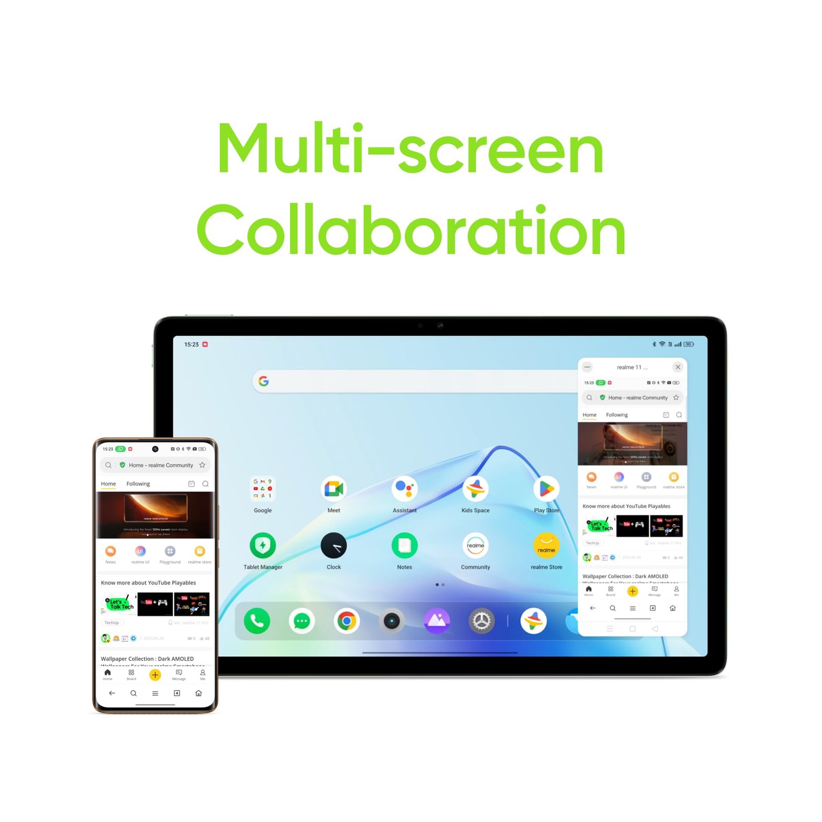 realme Pad 2 LTE 8 GB RAM 128 GB ROM 11.5 inch (Inspiration Green) - Image 2