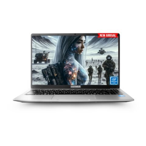Ultimus Pentium Quad Core Laptop|Student & Office Work Laptop|Dual Storage SSD Expandable~1TB|1.2Kg|180° Hinge|Win 11 Home|8GB RAM 256GB|HDMI SD Card Slot | ‎Dual Speaker|Cloud Silver