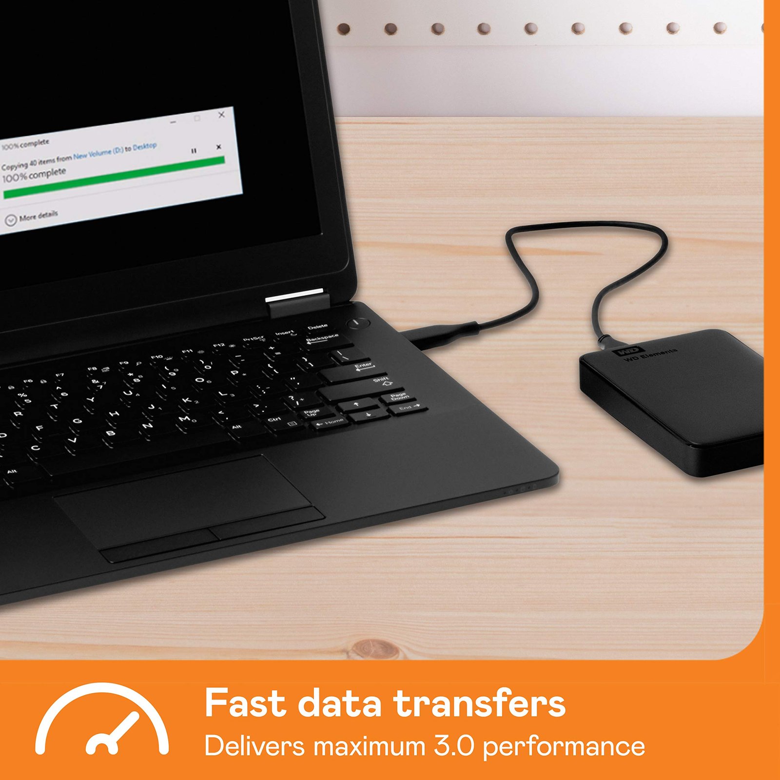 Western Digital WD Elements EE Portable usb3.2_gen_1 6TB Black EMEA - Image 4