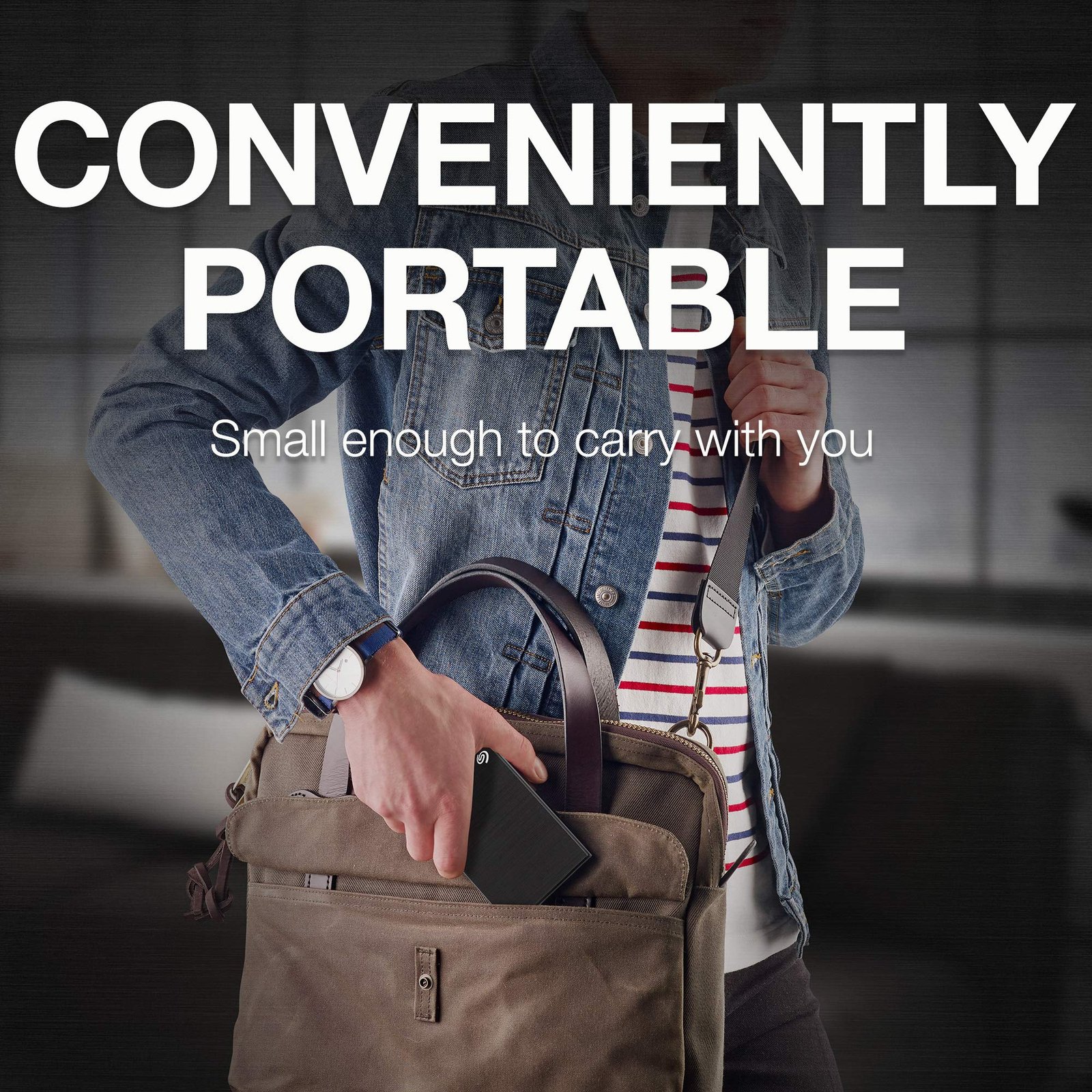 Seagate One Touch 2Tb External HDD with Password Protection Black, for Windows and Mac, with 3 Yr Data Recovery Services (Stky2000400), USB - Image 7
