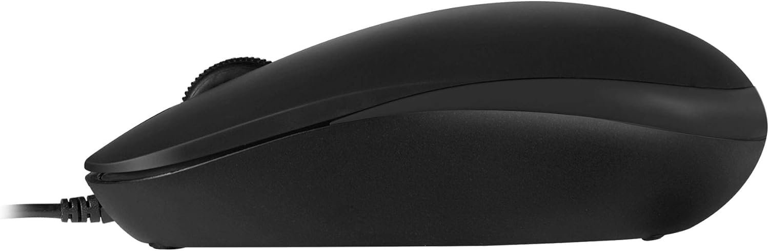 Perixx PERIMICE-201C USB-C Wired Optical Mouse – Ambidextrous 3-Button 1000 DPI Plug-&-Play Mouse with 6-Foot Cable for MacBook, Chromebook, Laptop & Tablet - Image 7