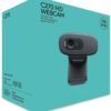 L0GITECH C270 HD Webcam 720p Video Calling with Built-in Noise Reduction Mic, Auto Light Correction, USB Plug & Play, 2-Year Warranty, Compatible with Laptop/Desktop