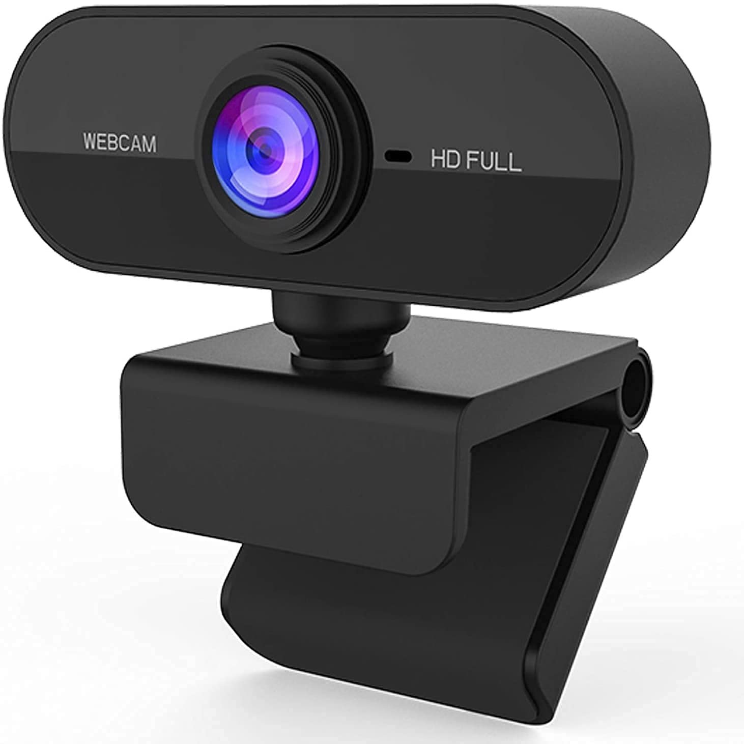 TECHDASH 1080P Full HD Webcam with Microphone - Plug & Play, Noise Reduction, Rotatable for Video Conferencing, Online Teaching, Gaming Web Camera Compatible with PC, Laptop, Desktop - Image 2