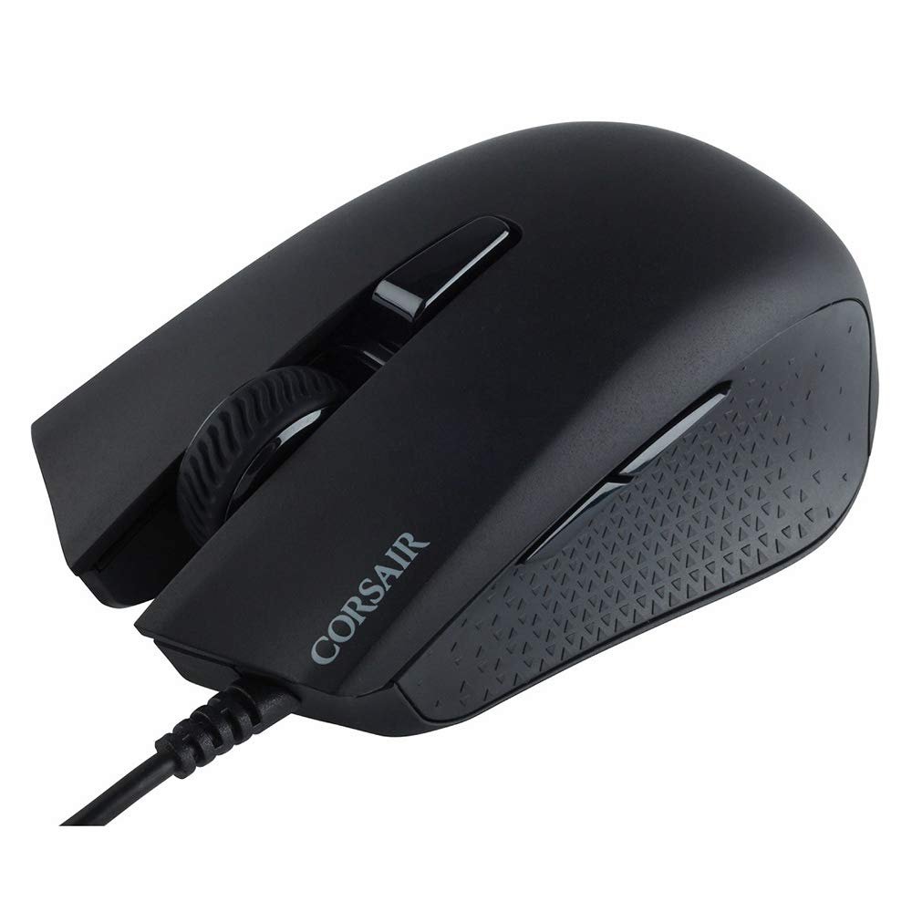 CORSAIR Harpoon PRO RGB Wired Lightweight FPS/MOBA Gaming Mouse – 12,000 DPI – 6 Programmable Buttons – iCUE Compatible – PC, Mac, PS5, PS4, Xbox – Black - Image 6