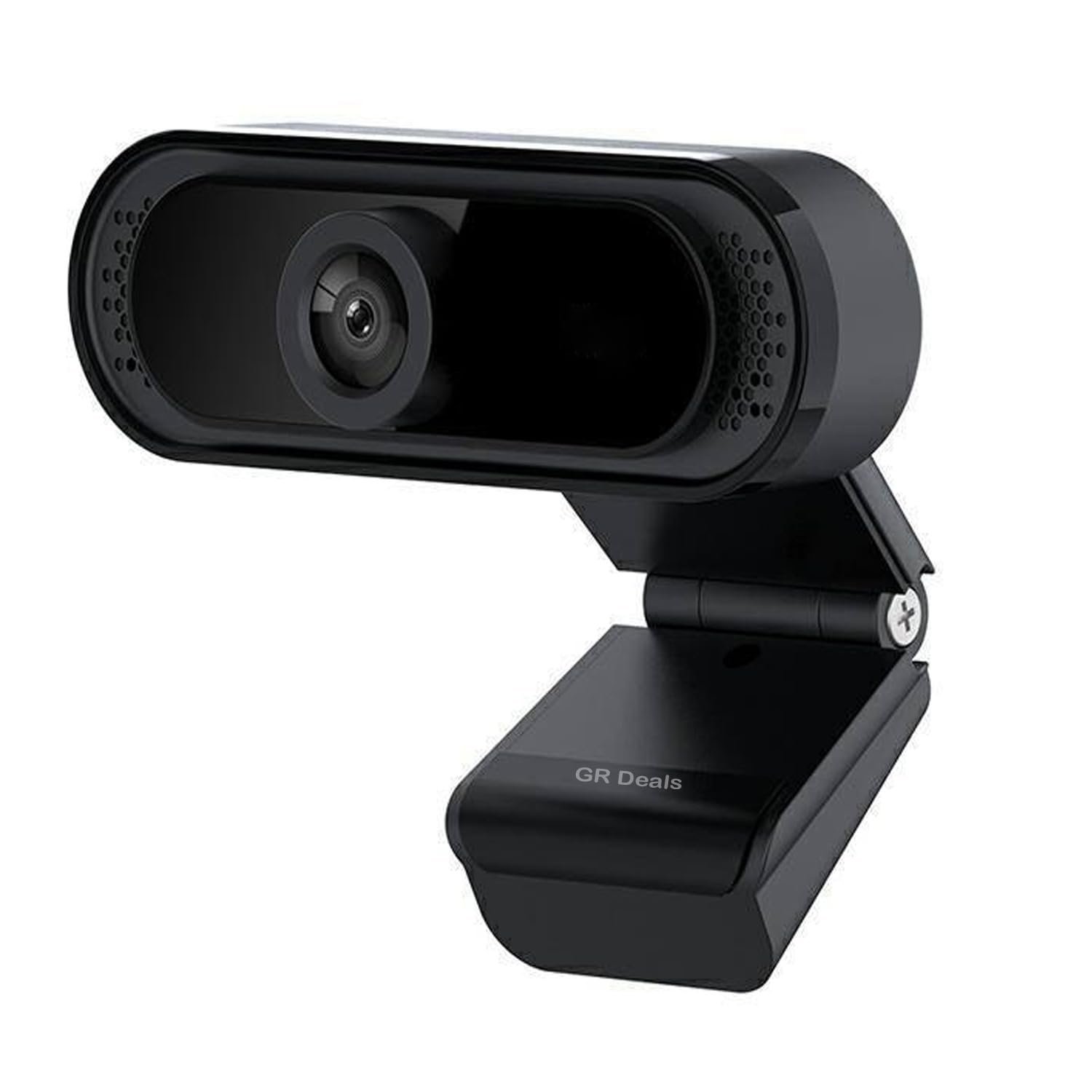 GR Deals Webcam HD 720P, Noise Isolated Microphone with Computer HD Streaming Web cam for Desktop & Laptop with mic with Wide Angle Lens & Large Sensor for Superior Low Light, Optical. (Black) - Image 2