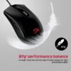 HyperX Pulsefire Core RGB USB Gaming Mouse, Up to 6200 DPI, Pixart 3327 Optical Sensor, 87gm Lightweight, 20Mn Clicks, 7 Programmable Buttons, 1K Hz Polling Rate, 24 Months Warranty - Black [4P4F8AA]