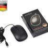Perixx PERIMICE-201C USB-C Wired Optical Mouse – Ambidextrous 3-Button 1000 DPI Plug-&-Play Mouse with 6-Foot Cable for MacBook, Chromebook, Laptop & Tablet