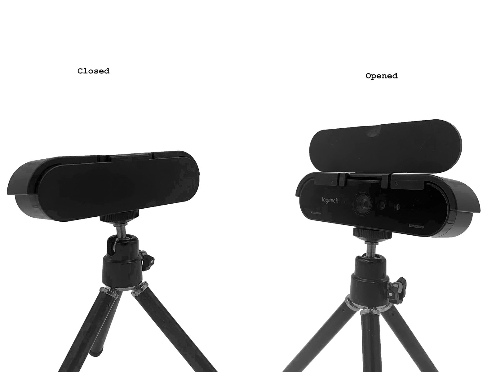 MoimTech Webcam Cover for Logitech Brio 4K, 4K UHD, Digital Zoom, Fixed Focus, Minimalist Style, BRIO_COVER