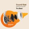 Noise Two Wireless On Ear Headphones with 50 Hours Playtime, Low Latency(up to 45ms), 4 Play Modes, Dual Pairing, BT v5.3 (Calm White)