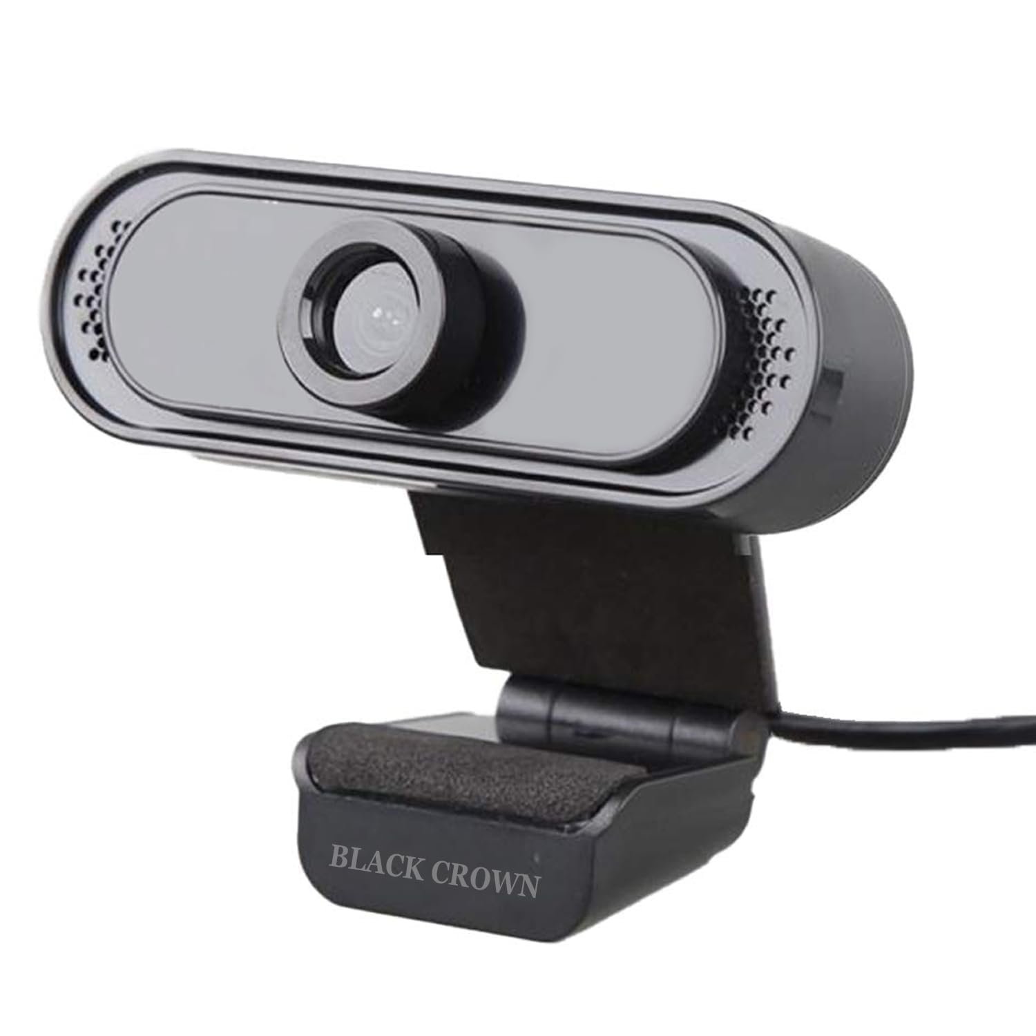 GR Deals Webcam HD 720P, Noise Isolated Microphone with Computer HD Streaming Web cam for Desktop & Laptop with mic with Wide Angle Lens & Large Sensor for Superior Low Light, Optical. (Black)
