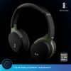 URBN Thump 550 Bluetooth 5.4 Wireless On Ear Headphone | HD Sound | Deep Bass | in-Built Mic | Type-C Charging | Foldable | Aux | Micro SD Card | 1 Year Replacement Warranty (Camo)