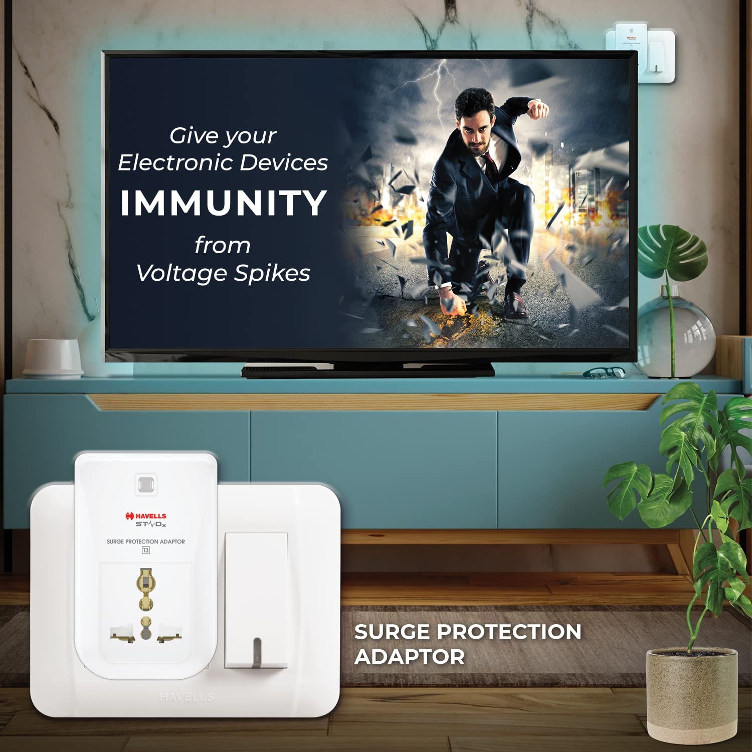 Havells Type 3 Surge Protection Adaptor - Image 4