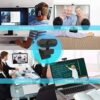 BEEBIRD® 1080P Driver-Free Installation Webcam with Microphone for PC Desktop & Laptop with Mic, Video Calling, Conferencing, Classes