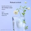 ASUS MD101 Fragrance Mouse, Dual-Mode connectivity, Adjustable DPI Upto 2400, PTFE Mouse feet, Refillable Fragrance Design, Silent Clicks, Upto 12-Months Battery*, Iridescent White, Lightweight 67.6g
