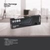 Duo-Recharge Wireless Deskset (Mouse + Keyboard) Combo (Rechargeable Batteries with 25-Day worktime, 2.4 GHz Technology with USB Nano Receiver, Windows, macOS, Linux & Chrome OS Compatible)