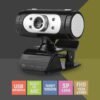 Zebronics Zeb-Ultimate Pro (Full HD) 1080p/30fps Webcam with 5P Lens, Built-in Mic, Auto White Balance, Night Vision, Manual Switch for LED (Black)