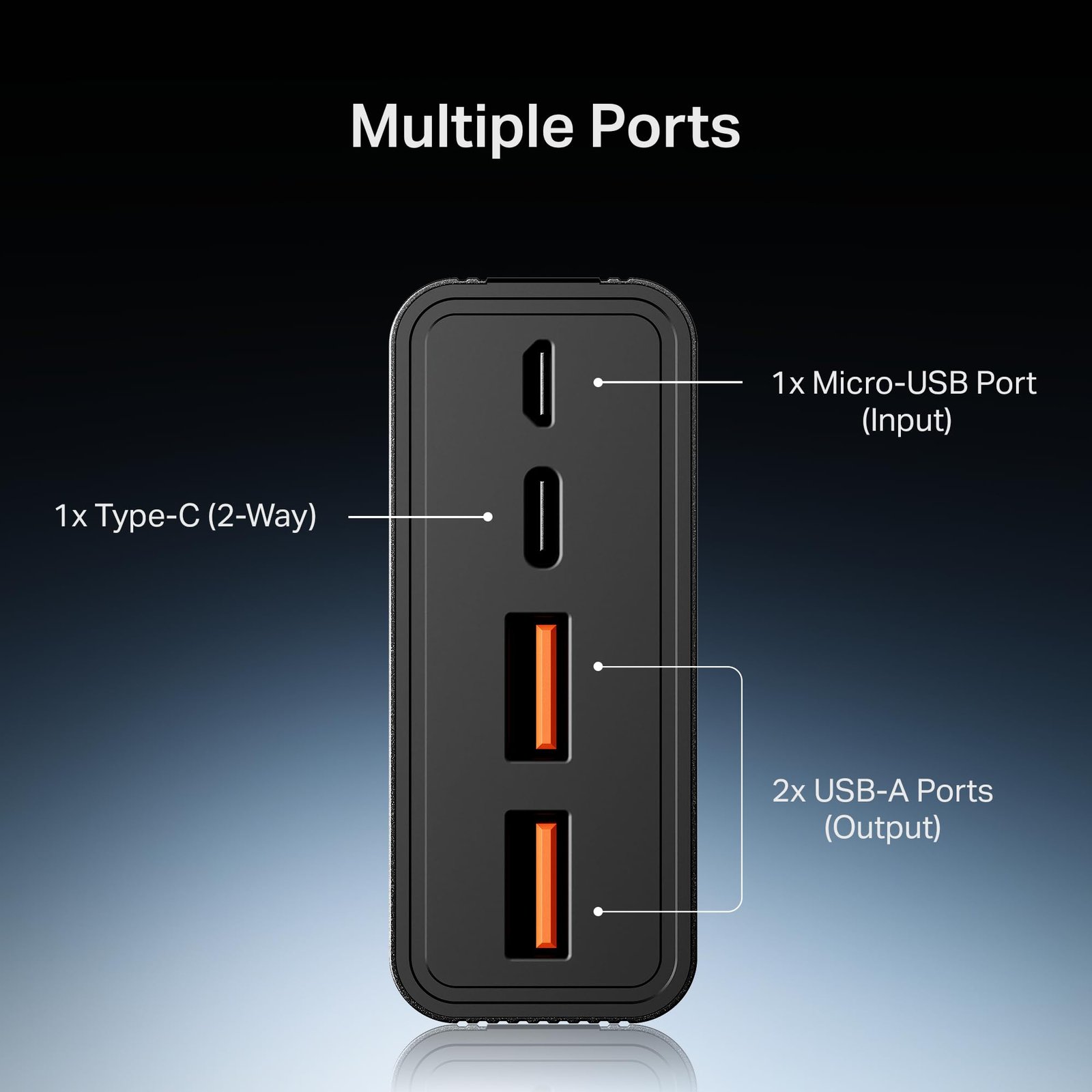 Boat Energyshroom PB435 20000 mAh 35W Super Fast Charging Power Bank, Smart 12 Layer Protection (4X Output Ports, Supports Android, iPhone, Tablets, Earbuds, etc.) (Onyx Black) - Image 8