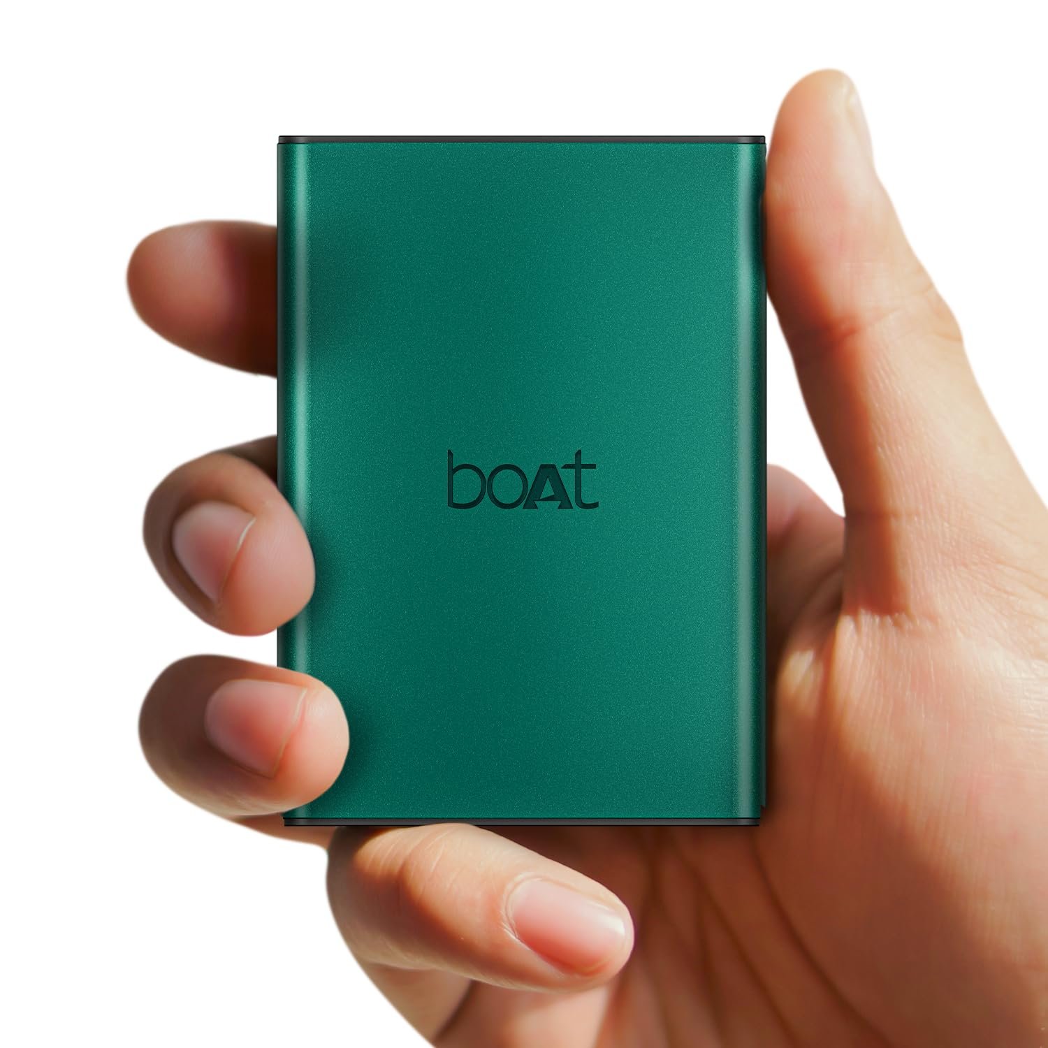 Boat Energyshroom PB400 Pro 20000 mAh 22.5W Pocket Size, Compact Power Bank, Fast Charging (2X Output Ports, Supports Android, iPhone, Tablets, Earbuds, etc.) (Emerald Green), USB Type C - Image 2